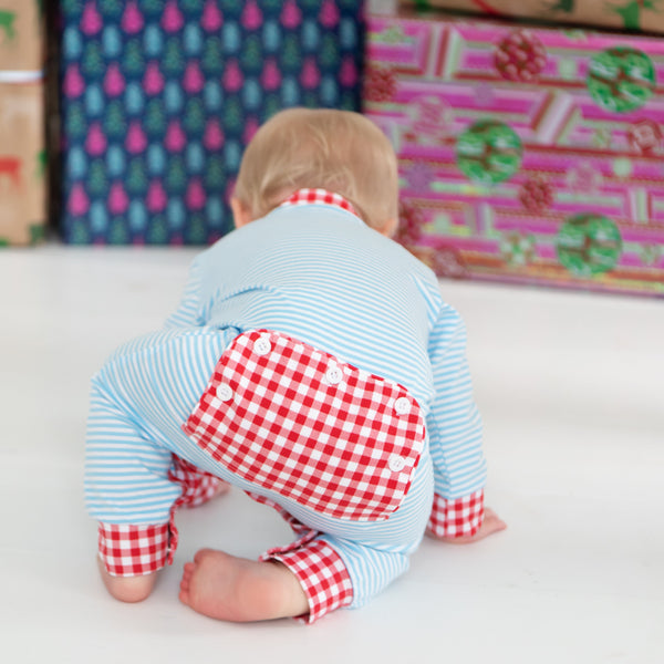 Boys Cookies For Santa Romper