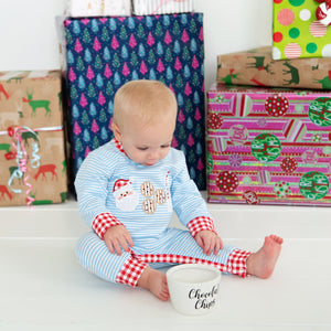 Boys Cookies For Santa Romper