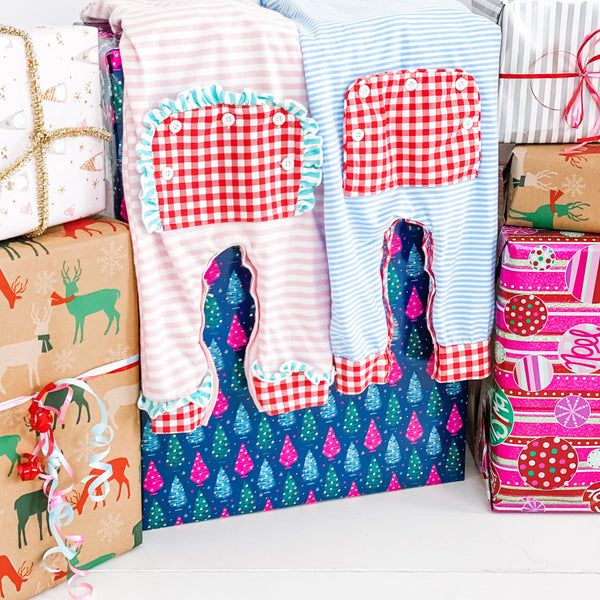 Boys Cookies For Santa Romper