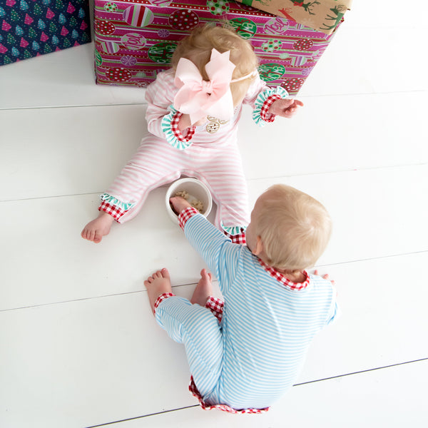 Pink Cookies For Santa Romper