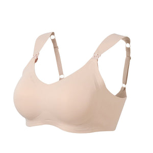 Maternity nursing bras in angle 7 view, offering comfort and support for new mothers.