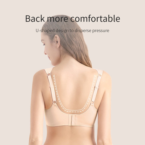 Maternity nursing bras in angle 10 view, offering comfort and support for new mothers.