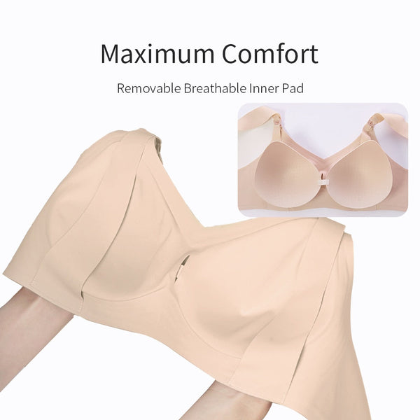 Maternity nursing bras in angle 12 view, offering comfort and support for new mothers.