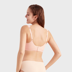 Maternity nursing bras in angle 4 view, offering comfort and support for new mothers.