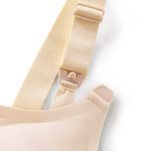 Seamless maternity nursing bra in angle 6, perfect for comfortable feeding and support.