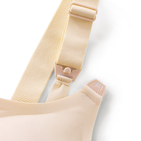 Seamless maternity nursing bra in angle 6, perfect for comfortable feeding and support.