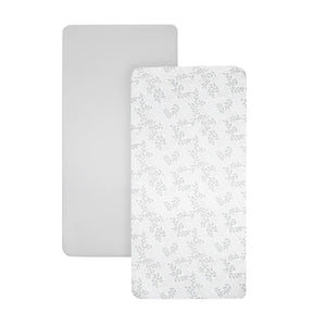 Shnuggle Air Lite Crib Fitted Sheets | 100% Soft Cotton Bedding