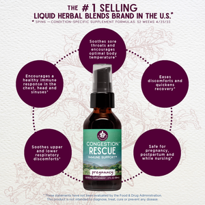 Congestion Rescue Immune Support for Pregnancy