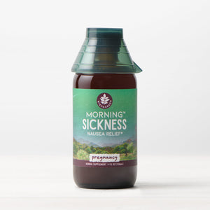 Morning Sickness Nausea Relief product for pregnancy, shown from angle 2, offering comfort for expectant mothers.