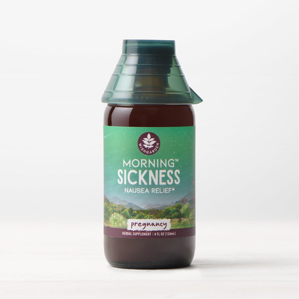 Morning Sickness Nausea Relief product for pregnancy, shown from angle 2, offering comfort for expectant mothers.