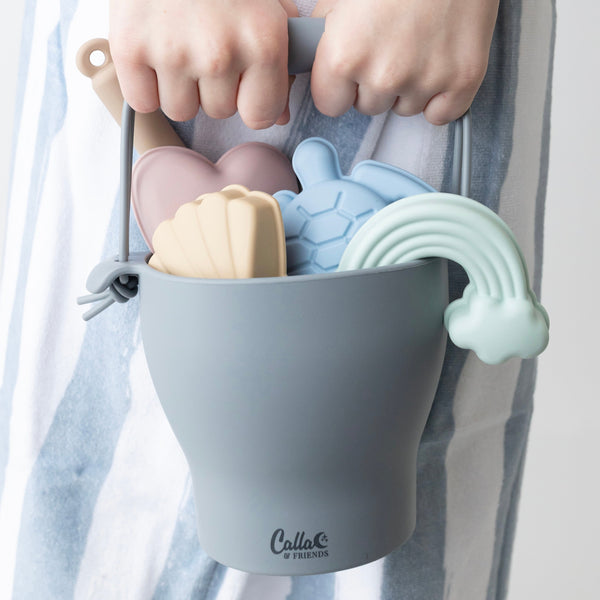 Hudson Silicone Beach Toy Set - Spring Remix