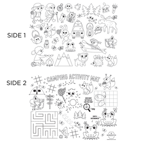 Double Sided Silicone Coloring Placemat
