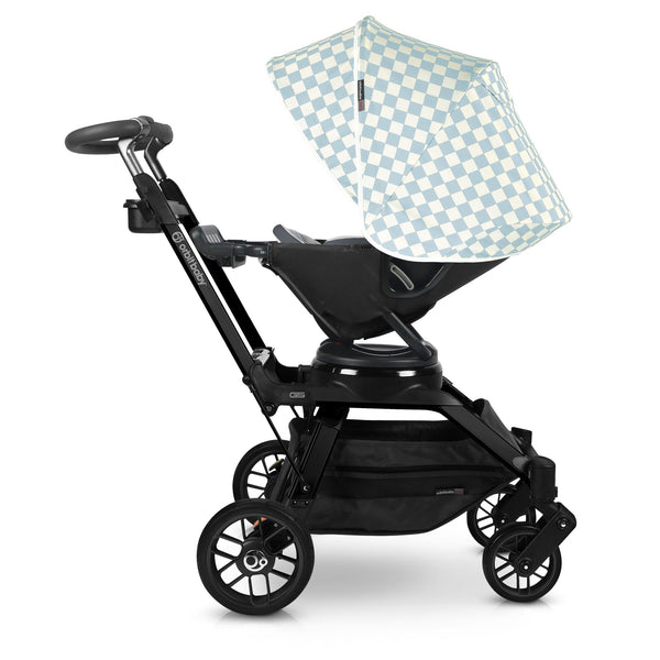 G5 Stroller Canopy in Checkered Surf Spray