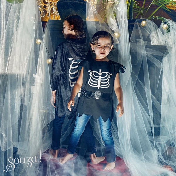 Casper Halloween Costume tunic for Kids - Carnival & Festive Use (2 sizes)