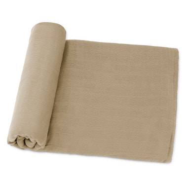 Muslin Swaddle Blanket in Cedar, 1 Pack