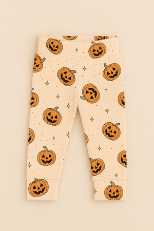 Halloween Baby Leggings, Jack-O-Lanterns