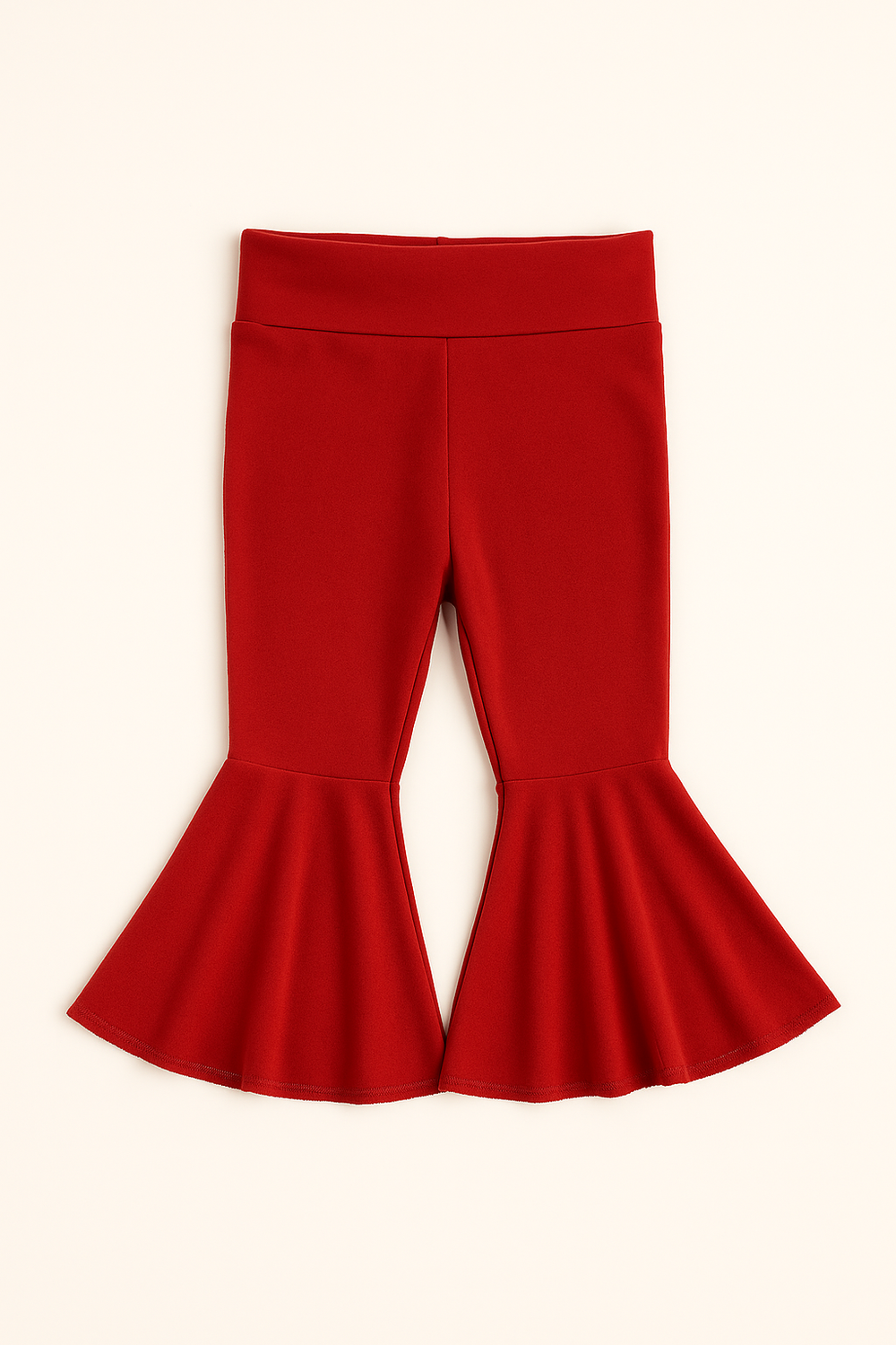 Red Baby Bell Bottoms Set