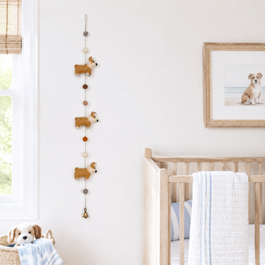 Felt Corgi Garland