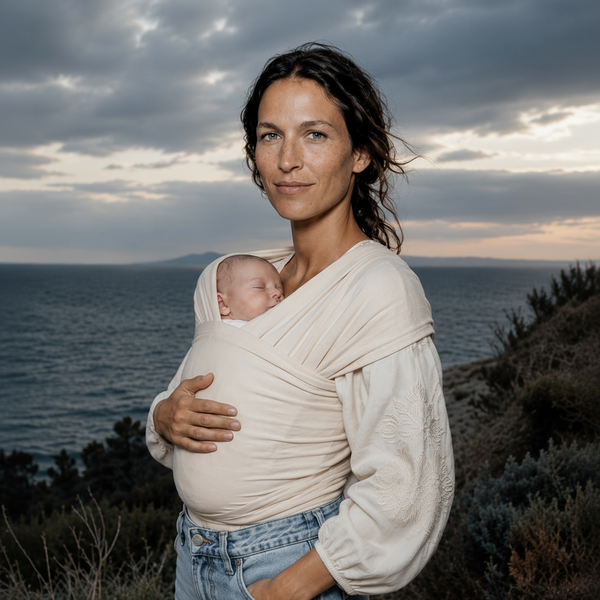 Baby K'tan Organic Cotton Baby Carrier Natural XXS to XL Ready-to-Wear