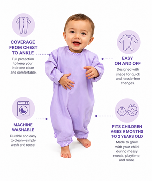 BodyBib™ Full-Coverage Toddler Bib