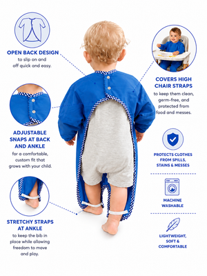 BodyBib™ Full-Coverage Toddler Bib