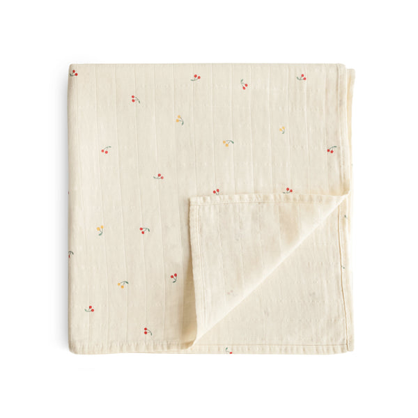 Organic Cotton Muslin Swaddle Blanket