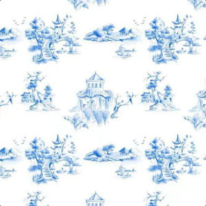 Chinoiserie Swaddle Blanket