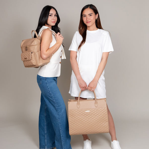 Petit Diaper Bag Latte Brown