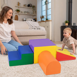 Climb and Crawl Foam Block Play Set for Infant Baby for Toddlers & Kids