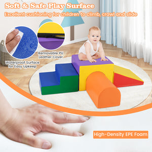 Climb and Crawl Foam Block Play Set for Infant Baby for Toddlers & Kids