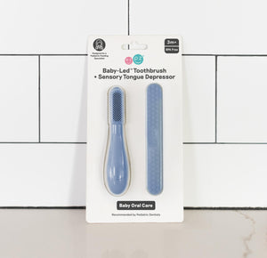 Baby-Led™ Toothbrush + Tongue Depressor