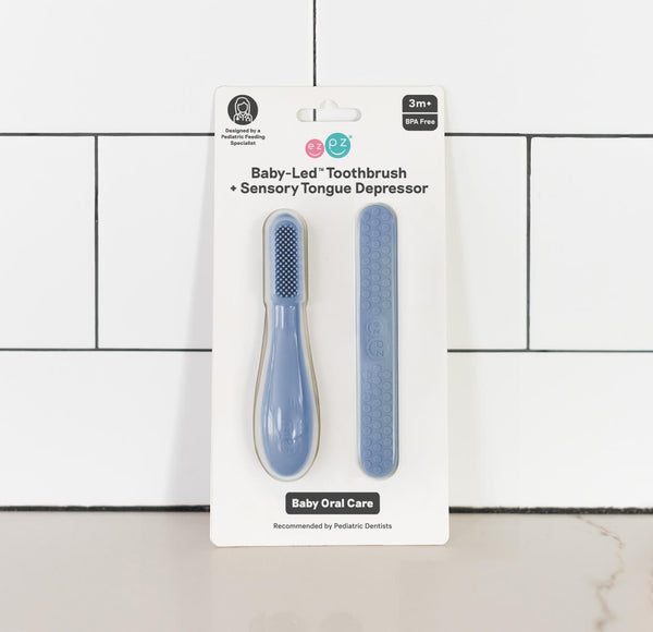Baby-Led™ Toothbrush + Tongue Depressor