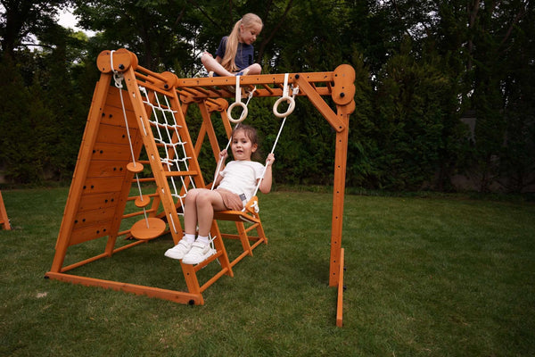 Chestnut | Outdoor & Indoor Foldable Jungle Gym