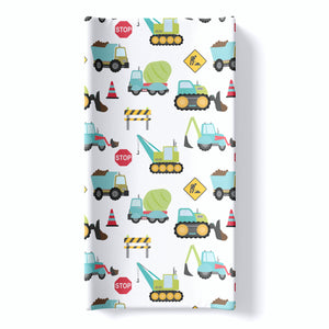 Changing Pad Cover - Construction Trucks