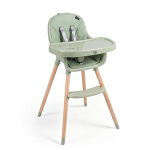 Convertible High Chair with 5-Point Harness for Babies and Toddlers