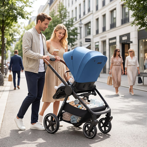 Convertible Travel Baby Stroller with Car Seat Adapters