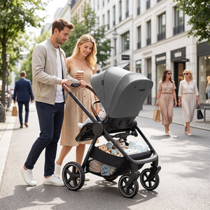 Convertible Travel Baby Stroller with Car Seat Adapters