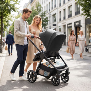 Convertible Travel Baby Stroller with Car Seat Adapters
