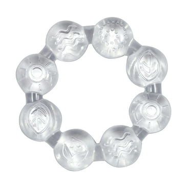Green Sprouts Cooling Teether for babies 3+ months, designed for soothing gums and promoting healthy teething.
