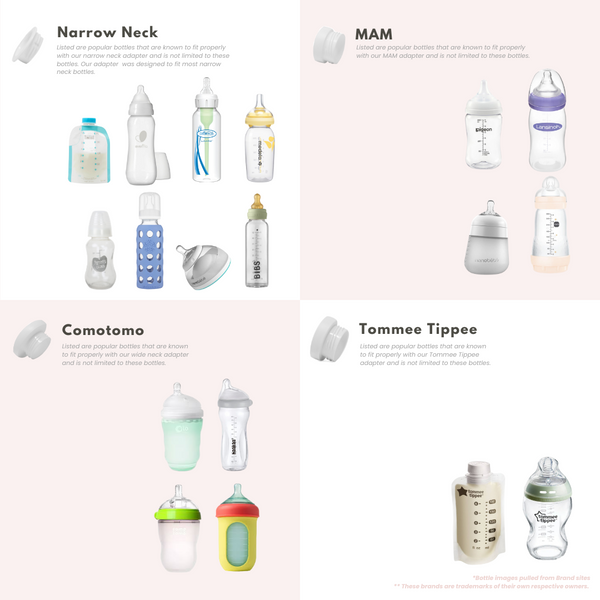 Portable bottle warmer with one adapter, shown from angle 9, perfect for on-the-go feeding.