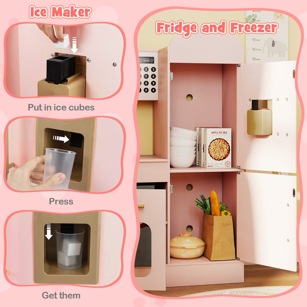 Corner Kitchen with Lights and Sounds for Kids Ages 3+ - Realistic