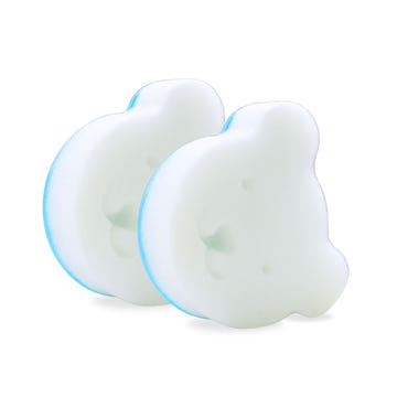 oogiebear cradle cap replacement sponge (2-pack)