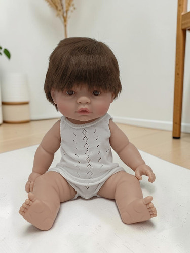 Bebenita 14" Baby Boy Doll - Cruz | Unscented & Fully Clothed (Arriving Soon)