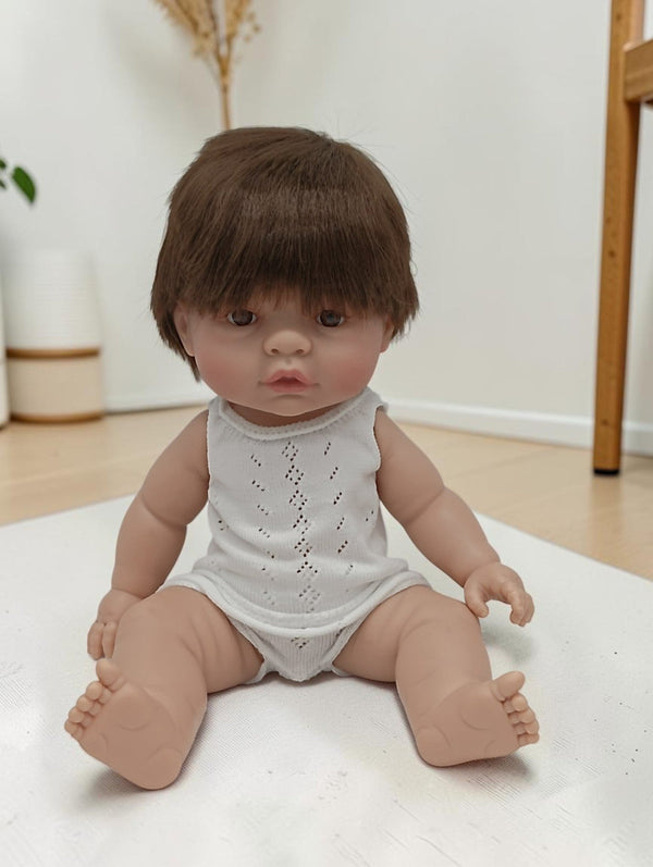 Bebenita 14" Baby Boy Doll - Cruz | Unscented & Fully Clothed (Arriving Soon)