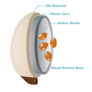 The Teething Egg with Amber Inside