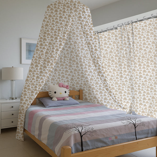 Cute Elephant Printed Canopy