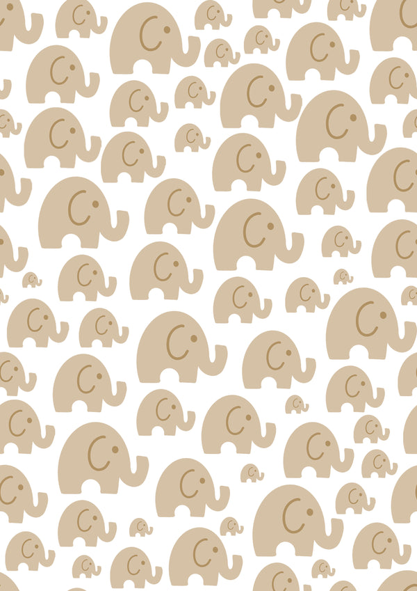 Cute Elephant Printed Canopy
