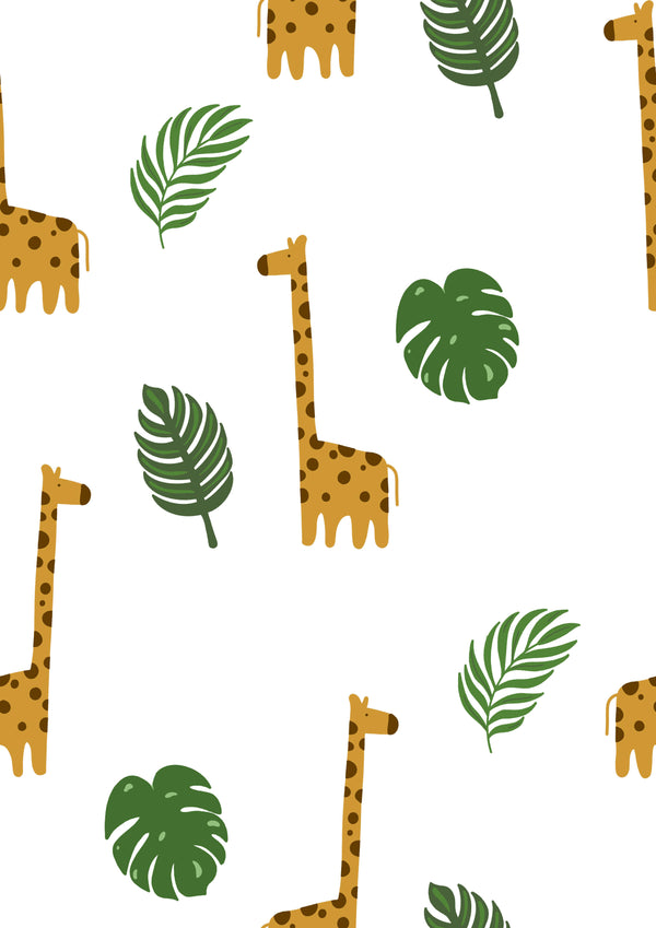 Cute Giraffe Printed Canopy