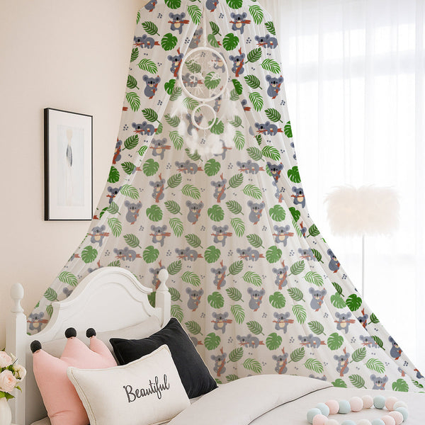 Cute Koala Printed Canopy