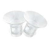 Lactation Hub silicone flange inserts for comfortable breastfeeding support and enhanced milk expression.